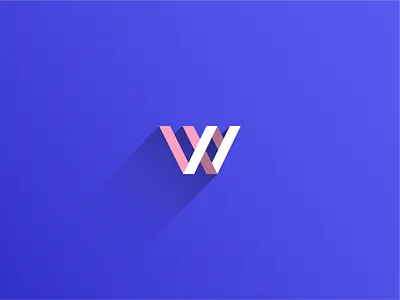 Letter W design icon illustrator letter letter w logo type vector