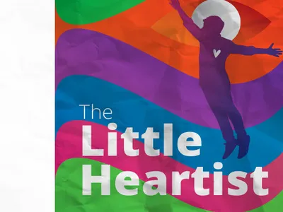 The Little Heartist art colors designer digitalart dribble grabient gradient graphic illuminate paper texture patterns textures ui design ui elements user experience ux user interface design visual visual art visual design web design