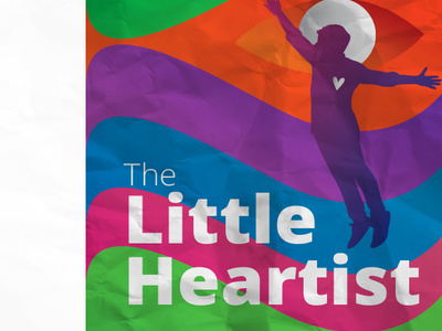 The Little Heartist art colors designer digitalart dribble grabient gradient graphic illuminate paper texture patterns textures ui design ui elements user experience ux user interface design visual visual art visual design web design