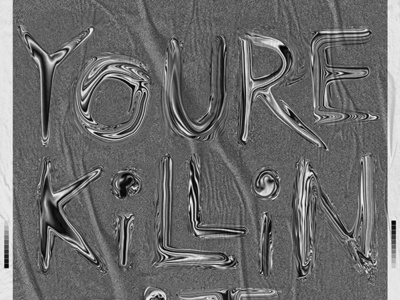 Validation 3 black and white custom typography design lettering typography