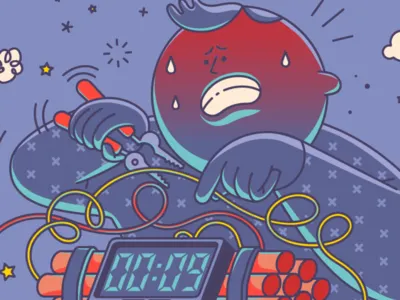 A/B Testing character design illustration testing vector