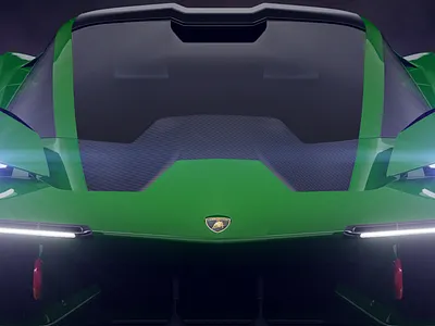 Lamborghini Terzo Millenio 3d cgi lamborghini maya terzo millennio