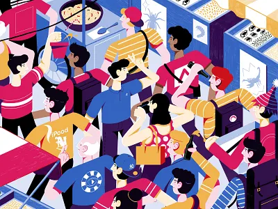 The Ultimate Guide To Khao San Road - Culture Trip architecture design editoral editorial illustration illistration print