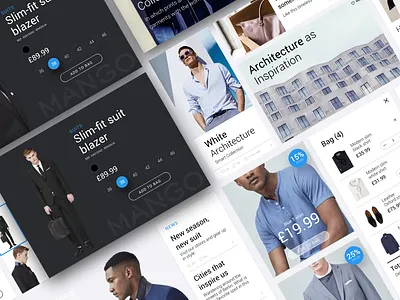 New concept of Mango design e commerce e commerce design e commerce shop mango new concept redesign redesign concept ui web web desgin