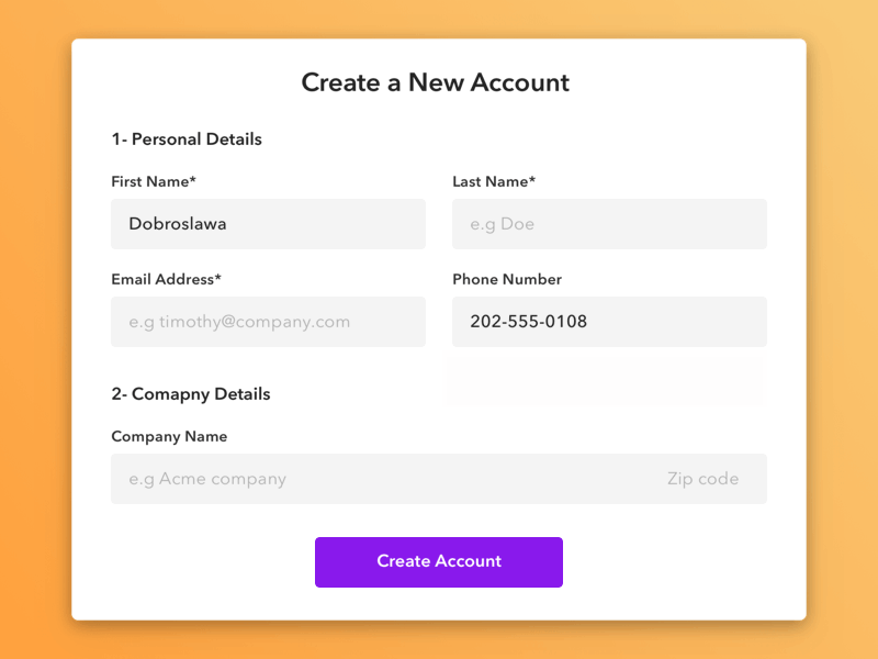 Proximity Feedback Form [freebie] animation form form design form field interaction microinteraction noussis principle web