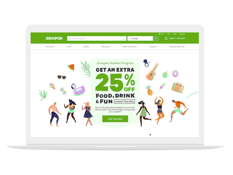 Groupon Student Loyalty Program