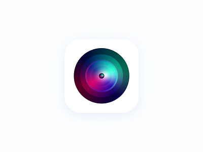 Camera app icon apps branding design dribbble icon illustration interface ios logo minimal ui ux vector