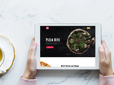 Pizza House apple branding color colour concept creative creative design delivery design experiment food ios material minimal pizza story typography ui ux web