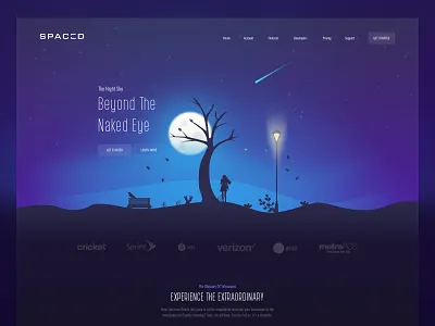 Space - Exploration Landing Page & Illustration branding color palette colorful design design system gradient hand drawn sketches illustration illustrations guidelines landing page logo environment typography night space dark norde pictogram drawn style guide ui ux vector website website illustration elements