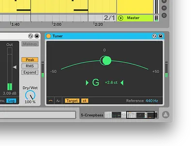 Tuner ableton berlin daw midi music tuner