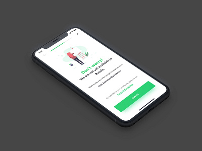 Fintech App — Waiting List app app apps application app concept button design illistration product ui ux