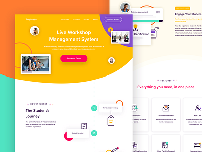 Live Workshop brand brand identity branding design icon icons illustration logo typography ui ux