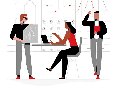 Retail Communication Agency illustration