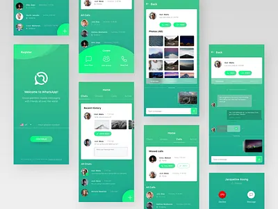 Whatsapp redesign concept app ios iphone redesign ui ux whatsapp