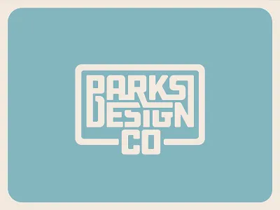 Parks Design Co blue brand branding draplin identity lettering lockup logo logotype retro type typography vintage