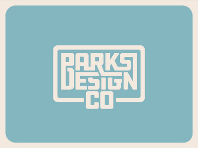 Parks Design Co blue brand branding draplin identity lettering lockup logo logotype retro type typography vintage