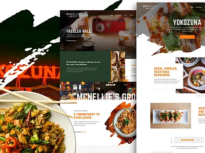 NEW WORK: McNellie's Group arkansas beer dillys diner fassler forefathers german homepage irish pub restaurant mcnellies oklahoma overhaul responsive sausage texture ux web website websites