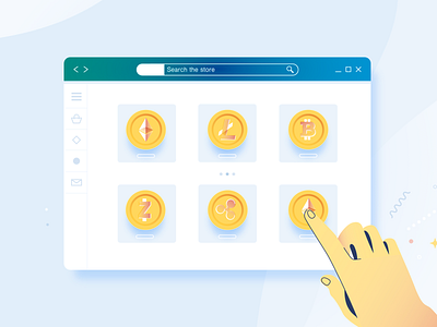 Elph: Animated Explainer 2d animated explainer animation block chain character design explainer animation illustration motion graphics tech explainer technology vector