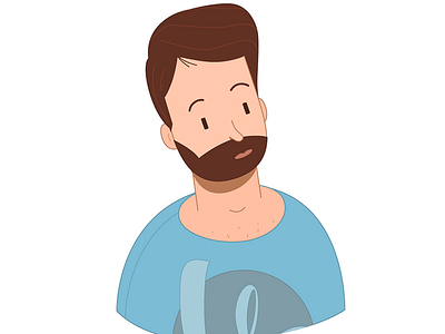 Some Guy character design illustration mangastudio motiondesign vector