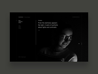 クレマンデュマ ® agency art direction black design digital folio interaction minimalist photography type typography user interface visual design website white