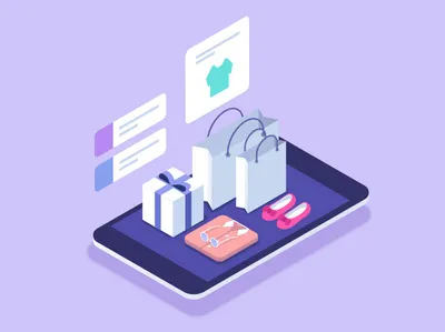 Using chat for marketplaces design illustration isometric marketplace sendbird