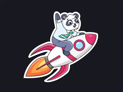 Membrana Sticker pack bank banking cash character character designs crypto crypto trading cute illo illustration lambo money panda sportcar sticker telegram to the moon trader whale whales