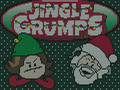 Jingle Grumps Ugly Sweater christmas game grumps jingle grumps ugly sweater