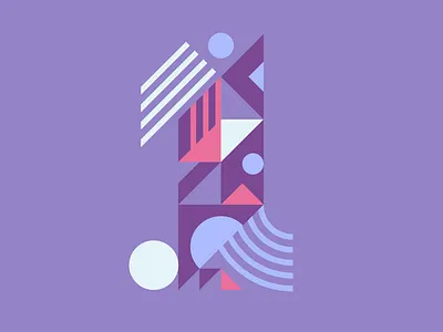 1 – 36 Days Of Type 1 apple pencil custom lettering flat colours hand lettering ipad pro letter letterform letterforms lettering lettering art lettering design lines shapes type type design typogaphy typophile vector