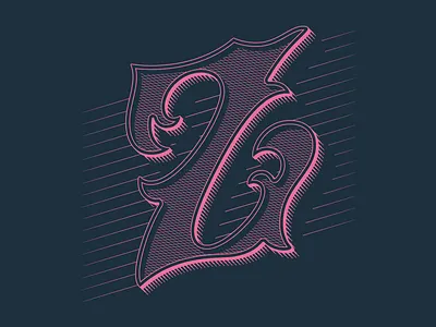 Z – 36 Days Of Type 3d type apple pencil custom lettering engraving hand lettering ipad pro letter letterform letterforms lettering lettering art lettering design lines type type design typogaphy typophile vector z