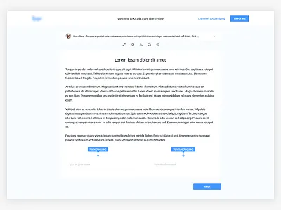 Dashboard App - Signing Document app dashboard document sign web