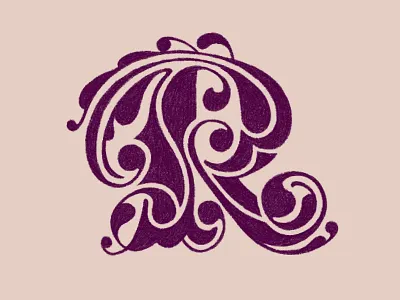 R – 36 Days Of Type apple pencil custom lettering hand lettering ipad pro letter letterform letterforms lettering lettering art lettering design procreate procreate app r type type design typogaphy typophile vector