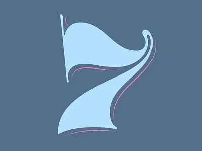 7 – 36 Days Of Type 7 apple pencil custom lettering flat colour hand lettering ipad pro letter letterform letterforms lettering lettering art lettering design procreate procreate app type type design typogaphy typophile vector