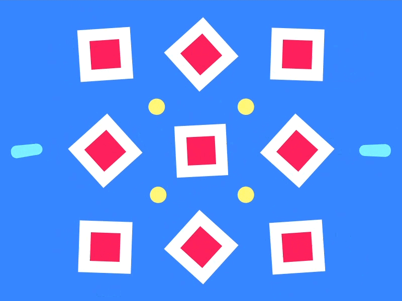 Shapes adobe xd animation colorful gif graphic deisgn illustration shapes