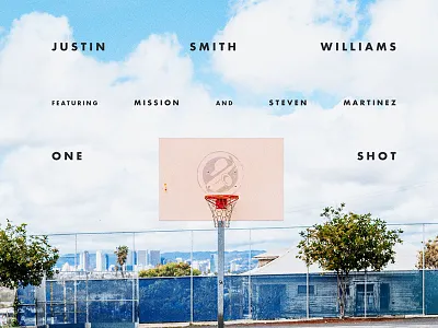 Just Smith-Williams - "One Shot" Cover Art art direction graphic design merchandise packaging photography typography
