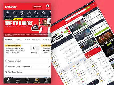 Ladbrokes project 2014-2016 art betting branding cartoon design digital drawing graphic design icon illustration ladbrokes logo sketch sketchapp typography ui ux vector web