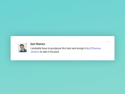 Tasks and more clean comments minimal okr tasks team team building team disruptive ui ux web web ui