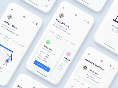 Sniffle app design illustration ios typography ui