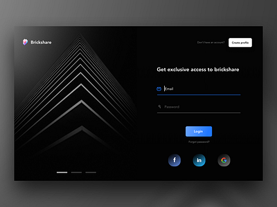 login night mode building create dark facebook investment linkedin login night night mode profile property theme