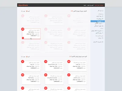 Macchiato Dashboard Hover State branding card design clean creative dashboard dashboard design dashboard flat design dashboard ui design freelance grid layout hover state icon interface landing page monochrome notification panel sidebar menu ui ux