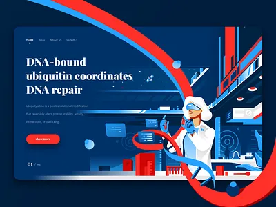 Science Illustration Vol.1 app design flat flatro flatro art flatro design flatro web illustration ui vector web website