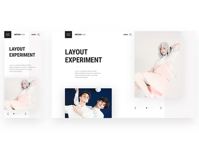 Responsive Web & Mobile Hero Header - 1 app branding dashboard design figma freebie ios logo minimal mockup photoshop sketch typography ui ui kit user experience ux web web design wireframe