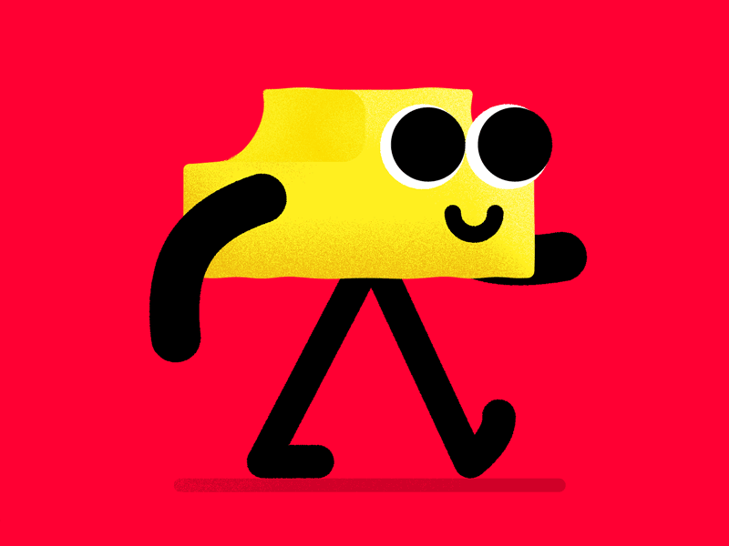 Skinny Banana animation character gif graffiti illustration spray can
