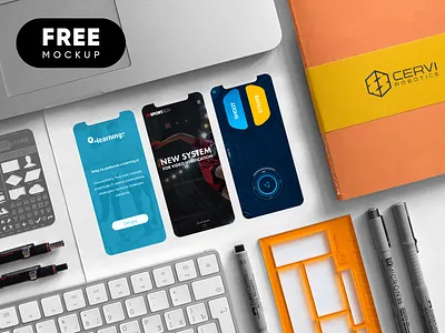 Free APP Mockup app application design free mockup iphone x logo logo mockup photoshop psd screen