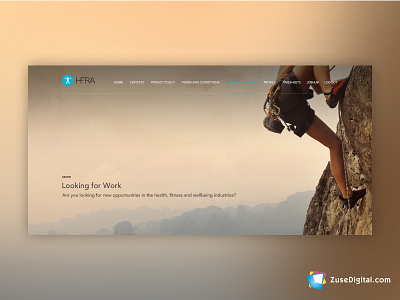Health & Fitness Website Design branding creative design fitness fitness app landing page product product design sports ui pack user experience design uxd website zuse digital