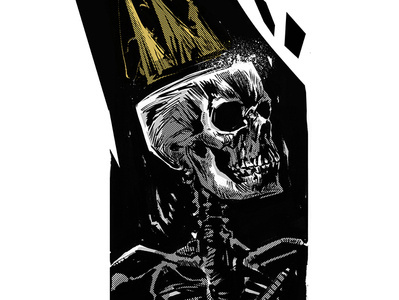 Crown and Dagger black and white cartooning cartoonist character design comic comics concept design design drawing illustration ink
