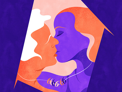 Smooooth | 六六大顺 chinese chineseidiom design flat fourchars hiwow idiom illustration kiss love vector