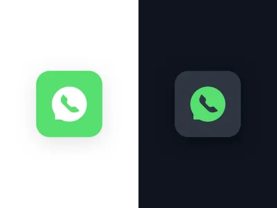 WhatsApp Icon Update app branding clean design flat free freebie icon ios logo messenger minimal ui ux whatsapp