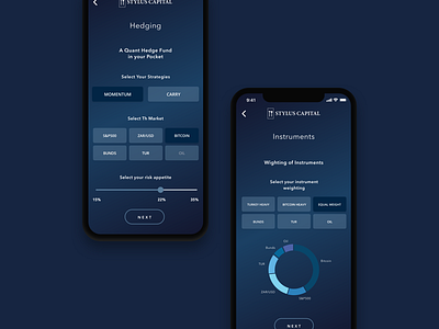Cryptocurrency App 2018 bitcoin cryptocurrency dark version finance gradient investment ios minimal sketch uiux