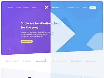 Blueprint to Design mockup purple ui design user experience ux ux wireframes web ui website wireframe