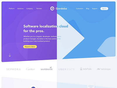 Blueprint to Design mockup purple ui design user experience ux ux wireframes web ui website wireframe